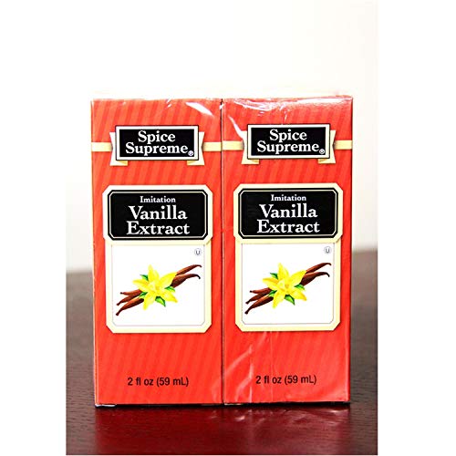 Spice Supreme Imitation Vanilla Extract 2 oz. (Single)