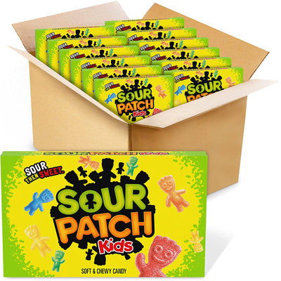 Sour Patch Kids Candy, Original, 3.5 Ounce Theater Box