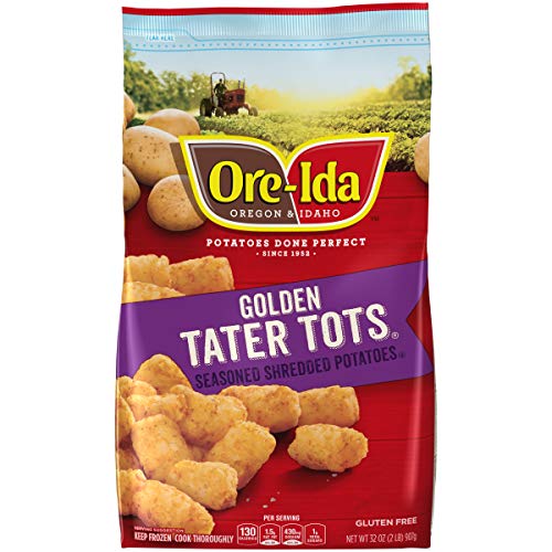 Ore-Ida Frozen Golden Tater Tots (32 oz Bag)