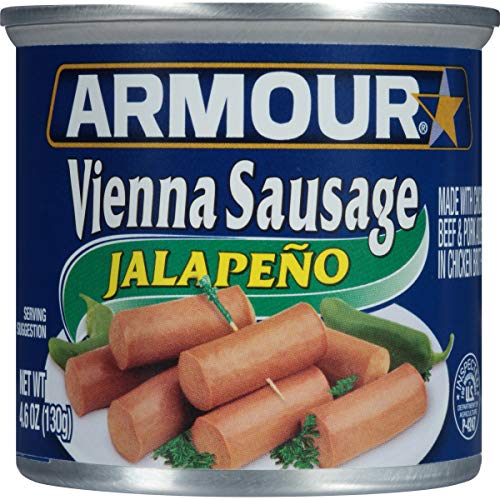 Armour Star Vienna Sausage Jalapeno 4.6 Ounce Can