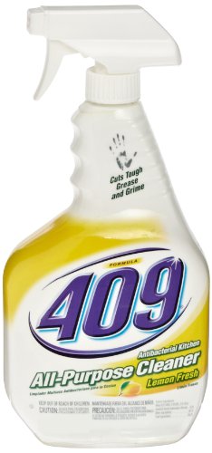Formula 409 00888 Antibacterial Kitchen All Purpose Cleaner Disinfectant, Lemon, 32 fl oz Spray Bottle