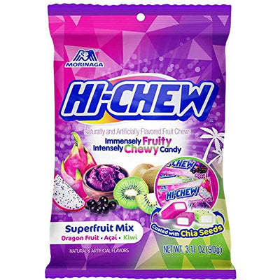 Hi-Chew Super Fruit Mix Chewy Candy, 3.17 Ounce Bag