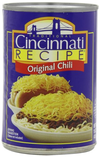 Cincinnati Recipe Chili with Meat, 15-Ounce (1-Can)
