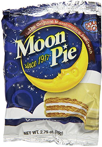 Moon Pie Vanilla The Original Marshmallow Sandwich, 2.75 Ounce (9-Pack)