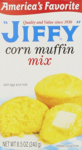 Jiffy Muffin Mix, Corn, 8.5 oz Box