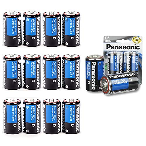 Panasonic D Batteries (2-Pack)