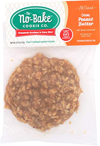 NO BAKE COOKIE Peanut Butter, 4.3 oz (Pack of 12)