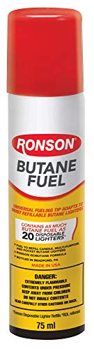 Ronson 99142 Multi-Fill Ultra Butane Fuel, 1.48 oz./42g