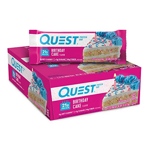 Quest Nutrition Birthday Cake Protein Bar (12 Count)