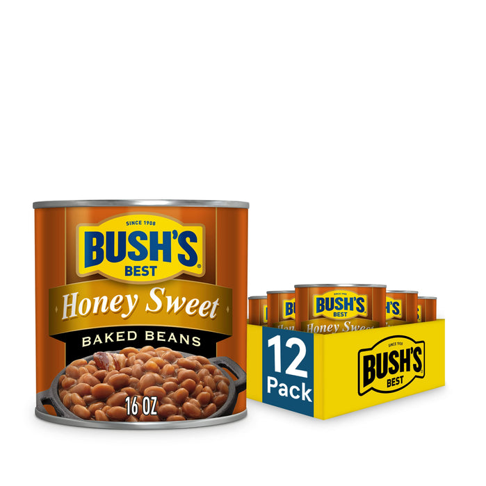 Bush's Best Honey Baked Beans 16 oz Can