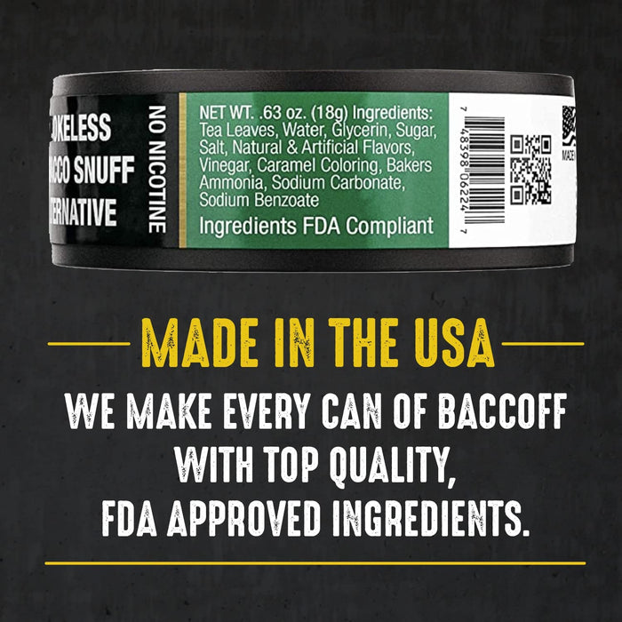 BaccOff Wintergreen Pouch 12 Per Box