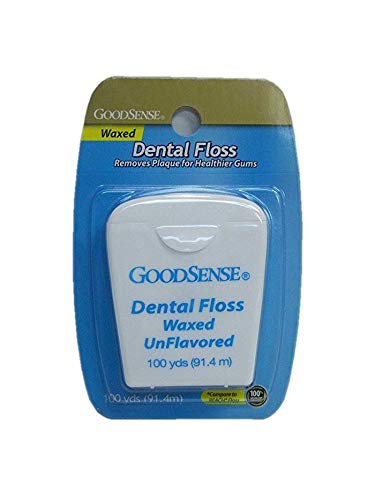 GoodSense Goodsense waxed dental floss 100 count, 100 Count