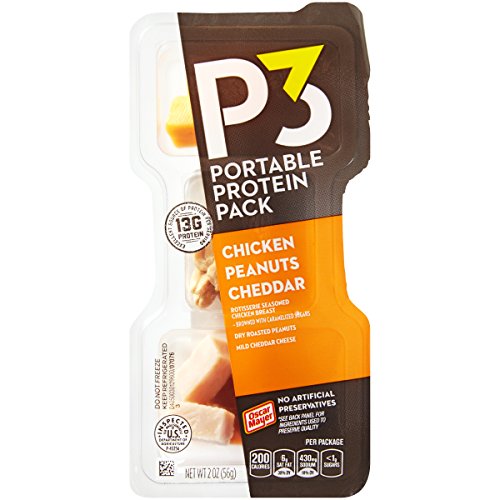 P3 Chicken, Cheddar & Peanuts (2 oz Tray)
