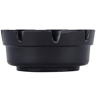 Update International (AST-4BK) 4 1/4" Plastic Ash Tray