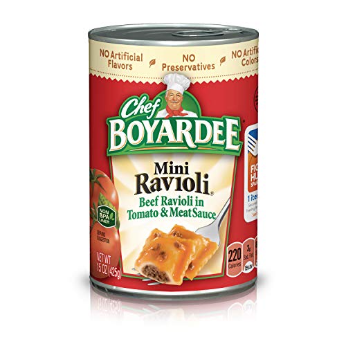 Chef Boyardee Mini Ravioli, 15 oz Can