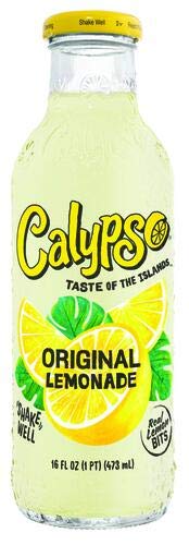 Calypso Lemonades 16 Ounce Glass Bottles (Original Lemonade)