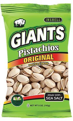 GIANTS Original Salted Pistachios - 5 oz. Bag