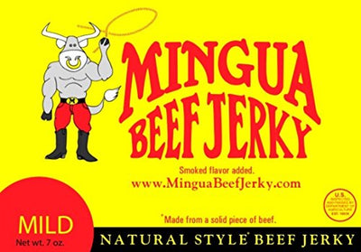 Mingua Beef Jerky Mild, 7 OZ
