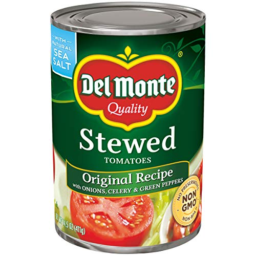 Del Monte Canned Stewed Original Recipe Tomatoes, 14.5-Ounce