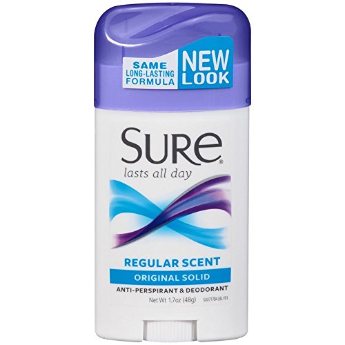 Sure Wide Anti-Perspirant Deodorant Original Solid Regular Scent