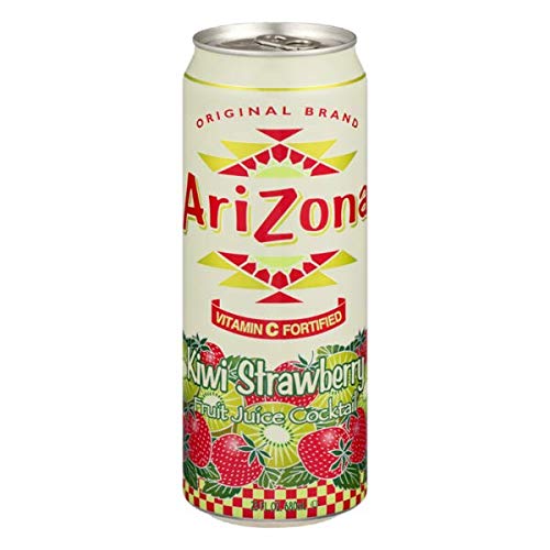 Arizona Kiwi Strawberry Iced Tea 23 oz (24-Cans)