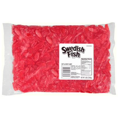 SWEDISH FISH Mini Soft & Chewy Candy, 5 lb Bag
