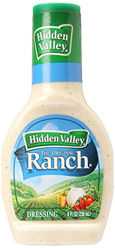 Hidden Valley Salad Dressing and Topping, Original Ranch, 8 oz