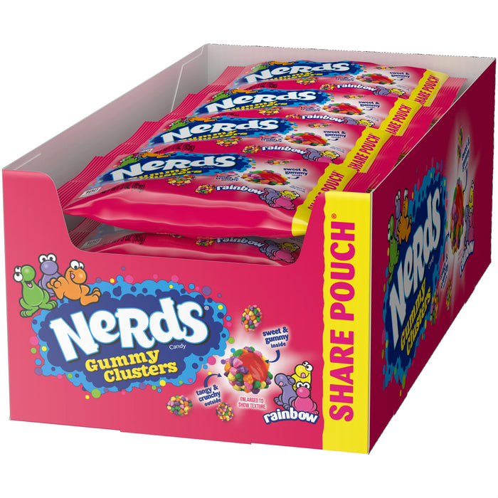 Nerds Gummy Cluster King 3 oz 12 Per Box
