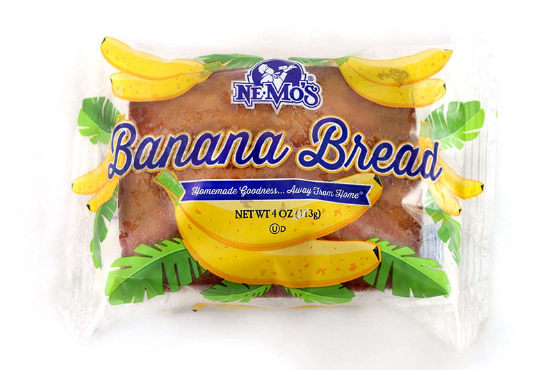 Ne-Mos Banana Cake Bread, 4 Ounce Single
