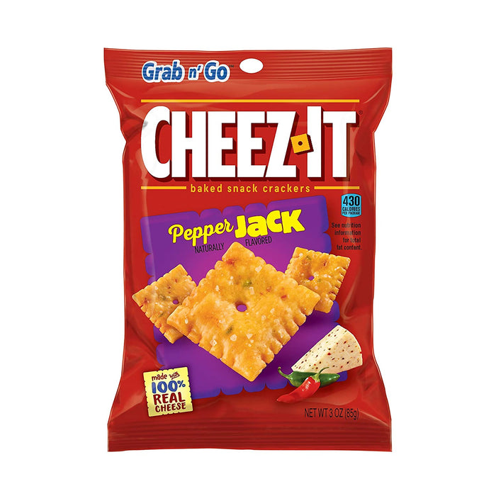 Cheez-It It Pepper Jack Peg Bag 3 oz 6 Per Box