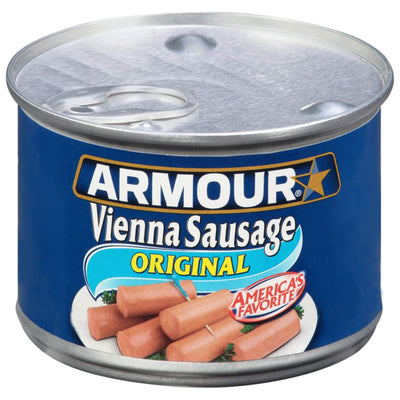 Armour Star Vienna Sausage, Original Flavor, Canned Sausage, 9.25 oz