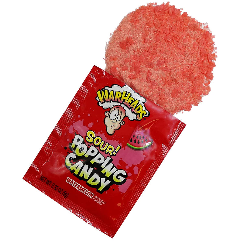 WarHeads Sour Popping Candy 0.33 oz (20 Count)
