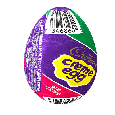 CADBURY CREME EGG Milk Chocolate Candy, Easter, 1.2 oz Eggs (48 Count)