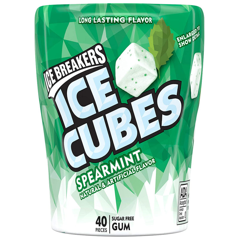Ice Breakers Ice Cubes Gum 8 Bottle Variety Bundle Gift Pack