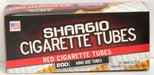 Shargio Red King Size Filter Tubes 200-Count Wholesale Box