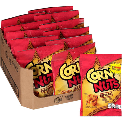 CORN NUTS BBQ Crunchy Corn Kernels , 4 Ounce (Pack of 12)