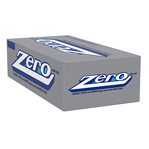 ZERO White Fudge Candy Bar (Pack of 24)