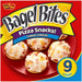 Bagel Bites Pizza Snacks Three Cheese Mini Bagels Frozen Appetizer 9 Count, 7.0 Ounce Box Wholesale