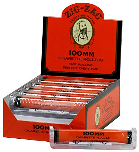 Zig Zag Cigarette Rollers Orange Pack of 12 100Mm