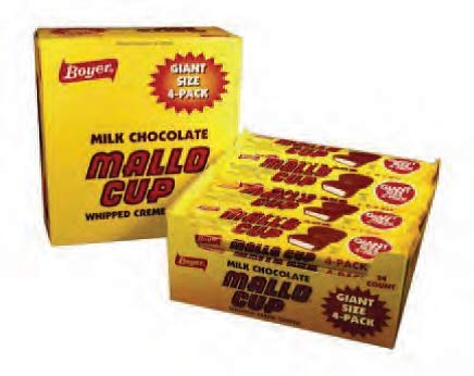 Milk Chocolate Mallo Cups 4 pk - 24 count box