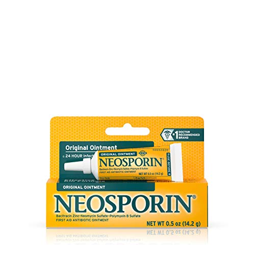 Neosporin Original First Aid Antibiotic Ointment Bacitracin Zinc .5 oz