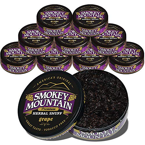 Smokey Mountain Mountain Snuff Grape Flavor 10-Count Wholesale Box