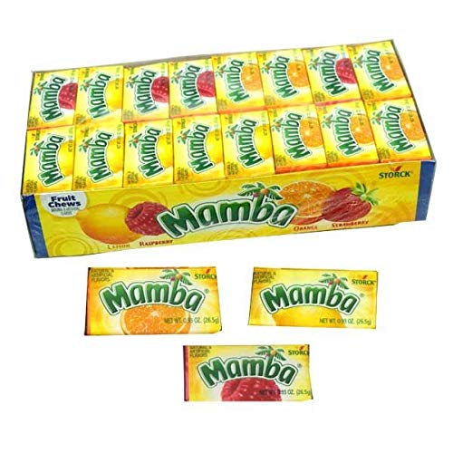 Mamba Germany Changemaker Chewy Fruit Candy 48-Pack Wholesale