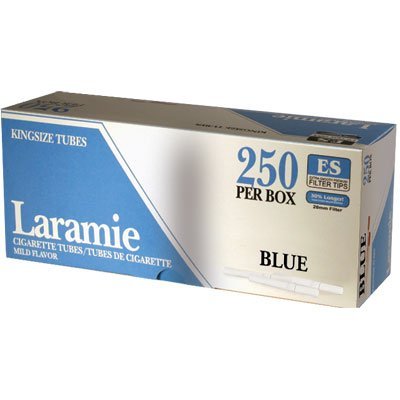 Laramie Light Cigarette Tubes King Size 250 Count Per Box
