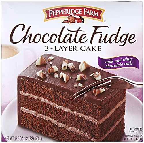 Pepperidge Farm, Cake 3-Layer Chocolate Fudge, 19.6 oz (Frozen)
