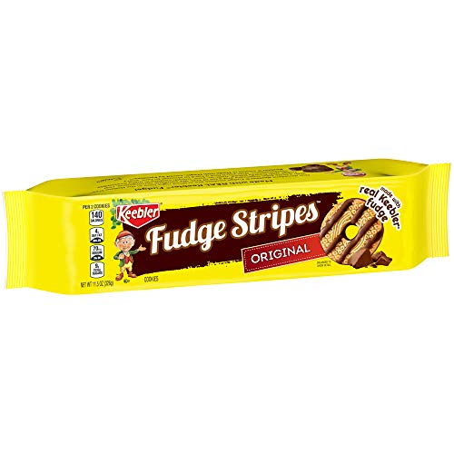 Keebler‚Äö√†√∂‚àö¬ßFudge Stripes Cookies, Original, 11.5 oz Tray