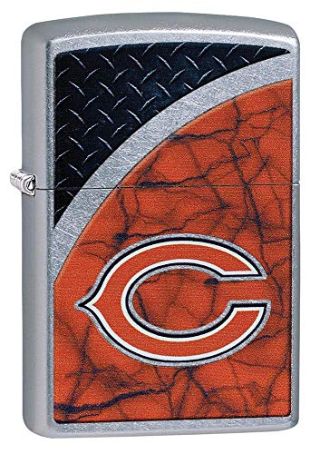Zippo NFL Chicago Bears Street Chrome Pocket Lighter