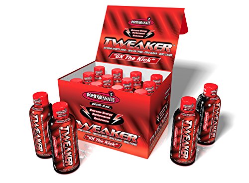 Tweaker Energy Shots 2 oz Pomegranate (Pack of 12)
