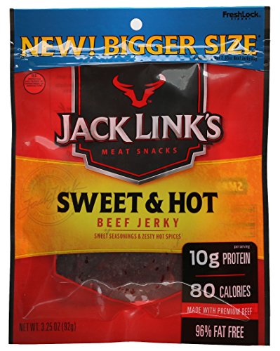 Jack Link Beef Jerky, Sweet & Hot, 3.25 oz