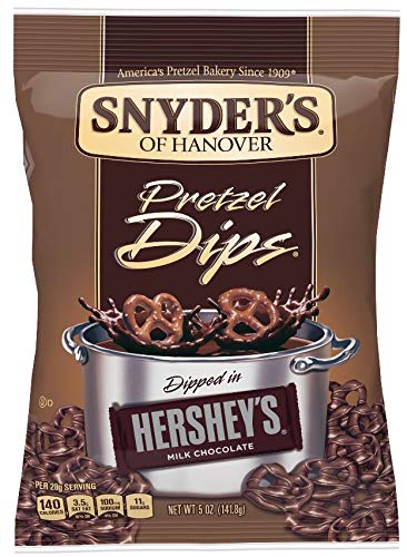 Snyders Of Hanover Milk Chocolate Pretzel Dip, 5 Ounce -- 8 per case.